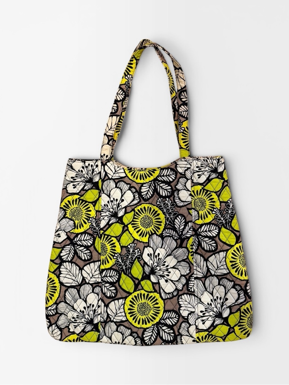 Vera Bradley Tote in Citron - Picture 2 of 3